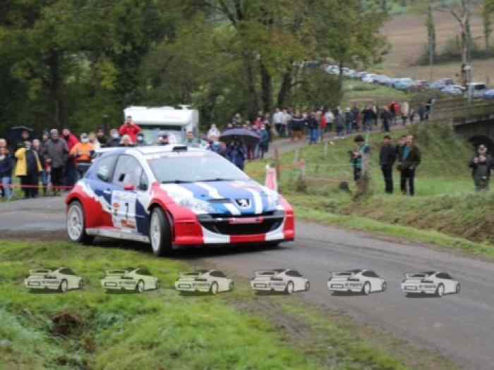 PEUGEOT 207 S2000 CHAMPIONNE DE FRANCE REPRISE ECHANGE 3