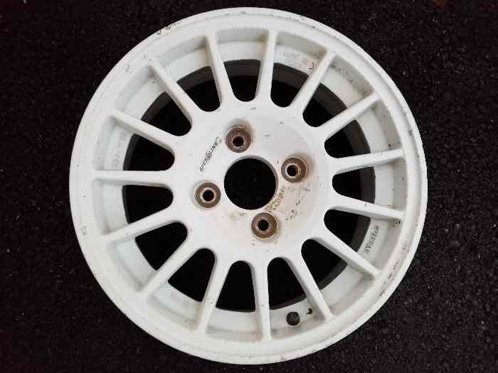 205 Speedline Rims jantes speedline pour Citroën ax Peugeot 205 groupe A - pièces et ...