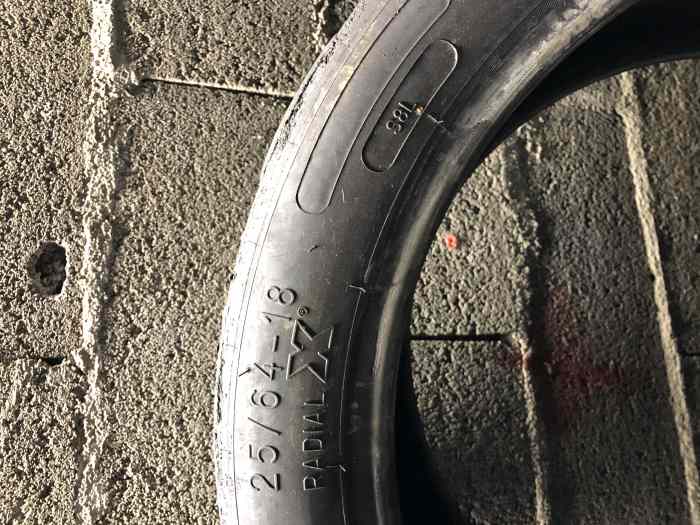 Pneus slick Michelin 18 Pouces - Alpine A110 Cup 1