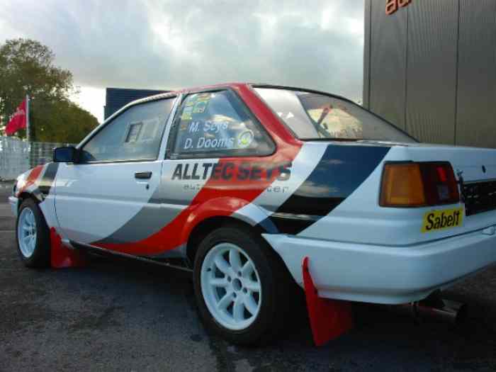 Toyota Corolla AE86 Rally car 1