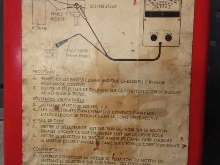 APPAREIL MESURE REGIME ET ANGLE DE CAME 2