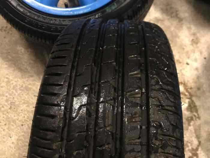 lot de 6 jantes Revolution 8 Branches 7X15 en 4x100 2