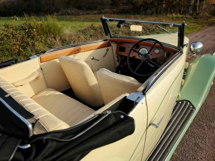 SALMSON S4D 1935 CABRIOLET 1