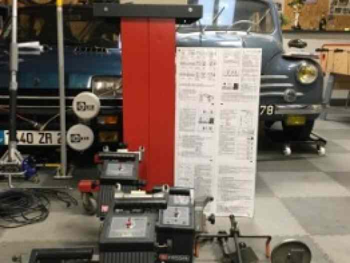 Banc réglage trains roulants 4