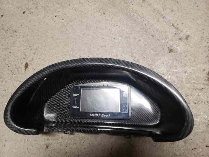 Dashboard mod7 evo 1 bleu