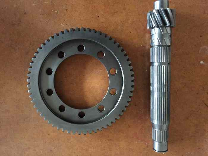 Couple court 12x60 Renault Clio 3 RS, Boite TL4 0