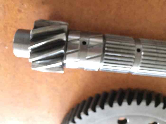 Couple court 12x60 Renault Clio 3 RS, Boite TL4 1