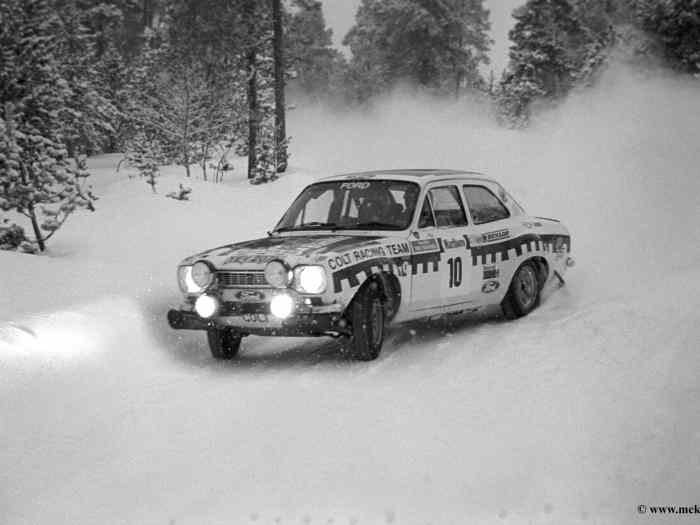 La Vraie FORD ESCORT qui a gagnée les 1000 lacs avec TIMO MAKINEN ...