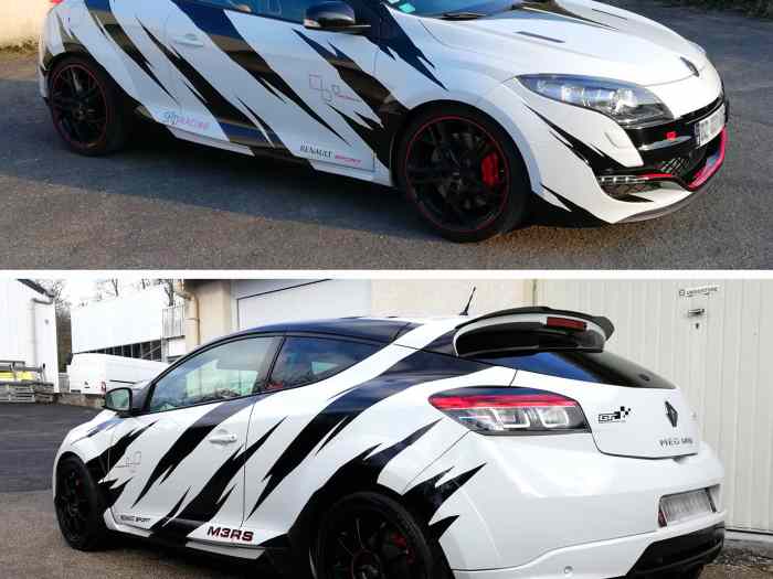 Mégane 3 RS préparée piste 0