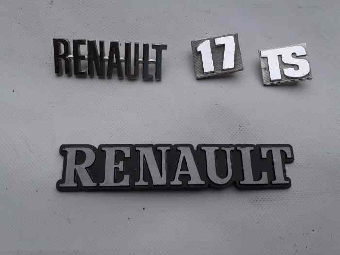 pièces de coupé RENAULT 17 TS période 1974 0