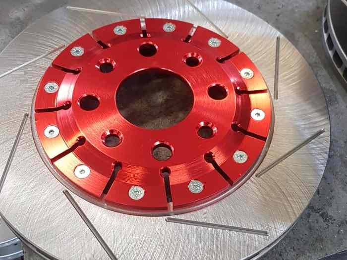 Disques de frein + bols de compétition sur mesure 0