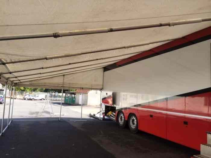 Auvent semi remorque 13m50 X 7m 4
