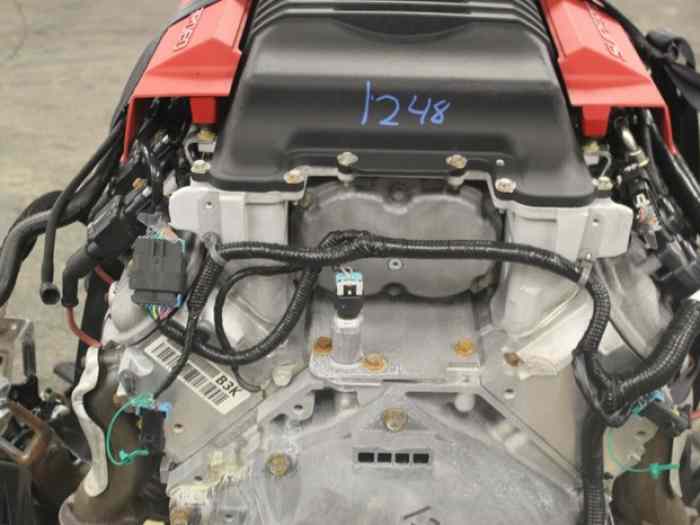 Vends moteurs CHEVROLET CAMARO ZL1 LSA de 2013. 5