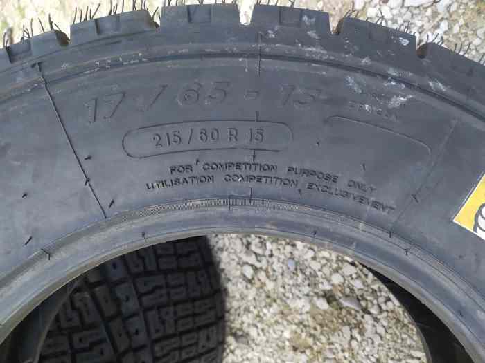 Pneus Michelin Pilot Sport rallye terre 17/60-15 2