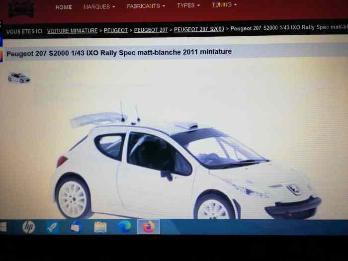 siege 207 rc ou 208 GTI 30th