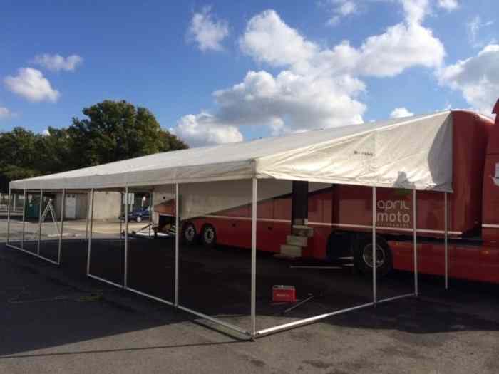 Auvent semi remorque 13m50 X 7m 2