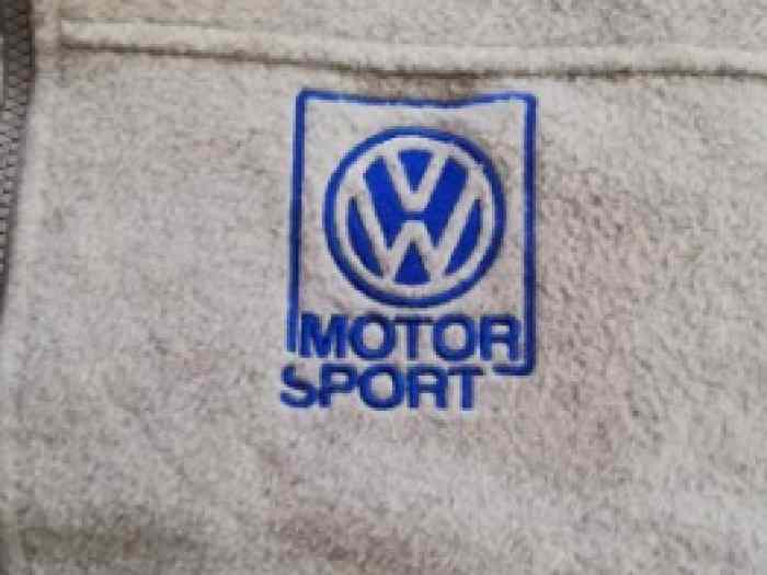 Veste polaire grise VOLKSWAGEN MOTORSPORT GOLF GTI RALLYE OETTINGER WRC RACING Top qualité !!!!!!!!! 1