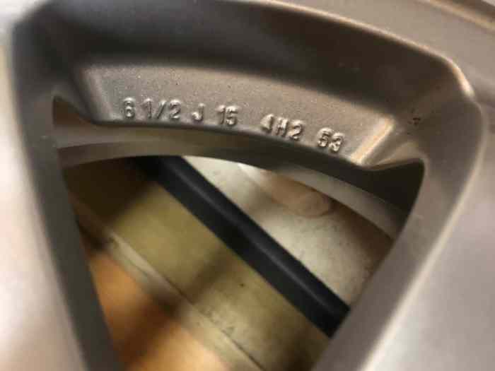 [VDS] Véritable jantes SPEEDLINE SL675 GRA 15 Renault Sport Clio 16s Williams Gt Turbo 1