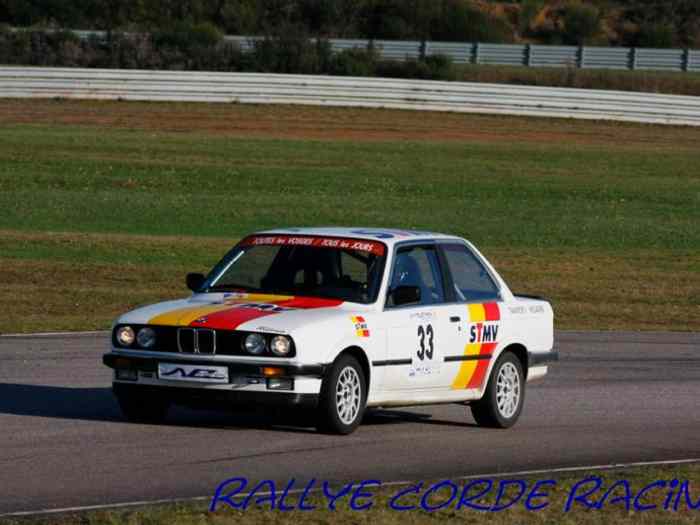 BMW 325 IX E30 avec nouveau PTH FFSA Rallye J2 1