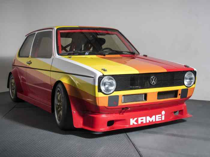 VW Golf Mk1 KAMEI ABF 235 hp. Car is RACE ready. 1