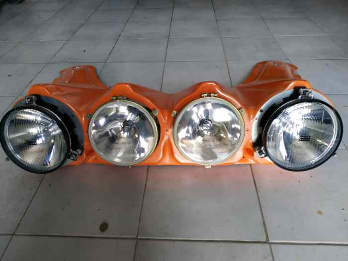Rampe de phares et feux de virage clio...