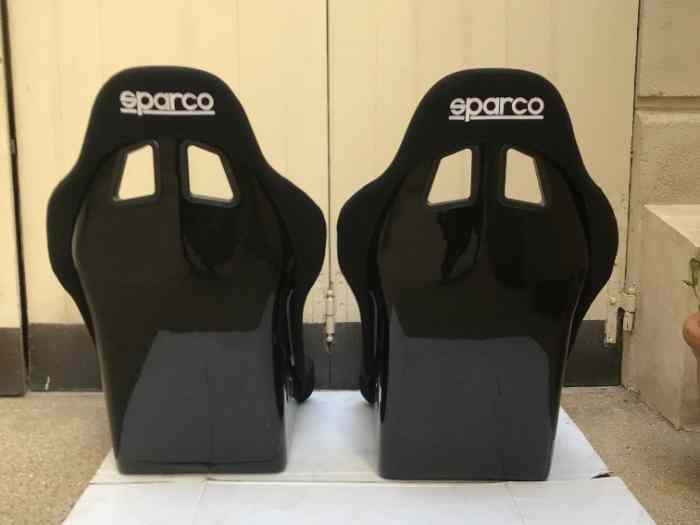 NEUF Lot 2 Baquets SPARCO REV QRT FIA 2026 3