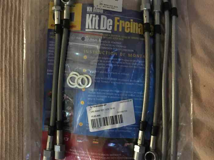 KIT FLEXIBLE DE FREINS GOODRIDGE BMW 323I E21