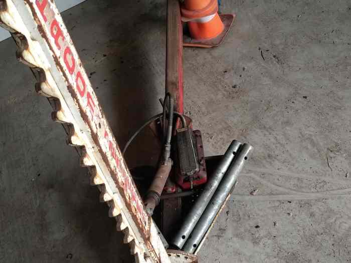 Marbre CELETTE complet (traverses, pinces, dozer) 4