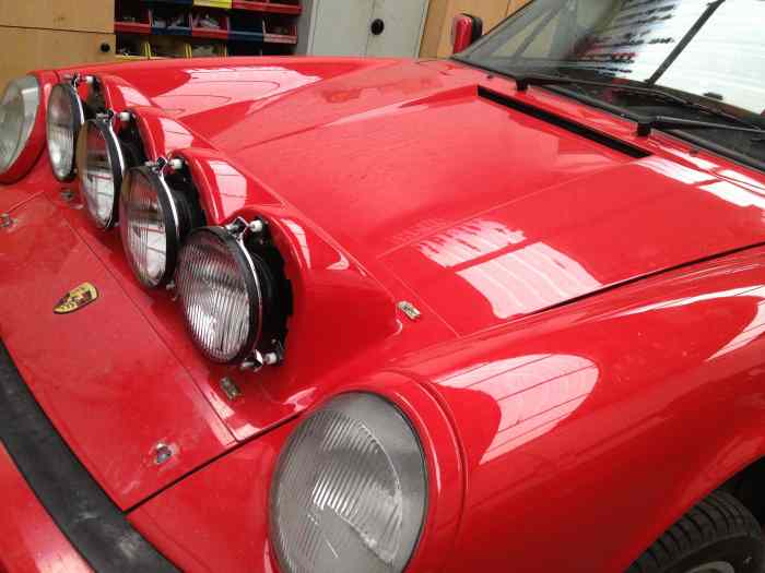Porsche 911 rampe de phare