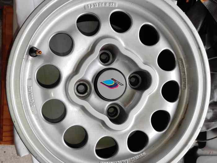 jantes PTS 7X13. 205 GTI rallye 2