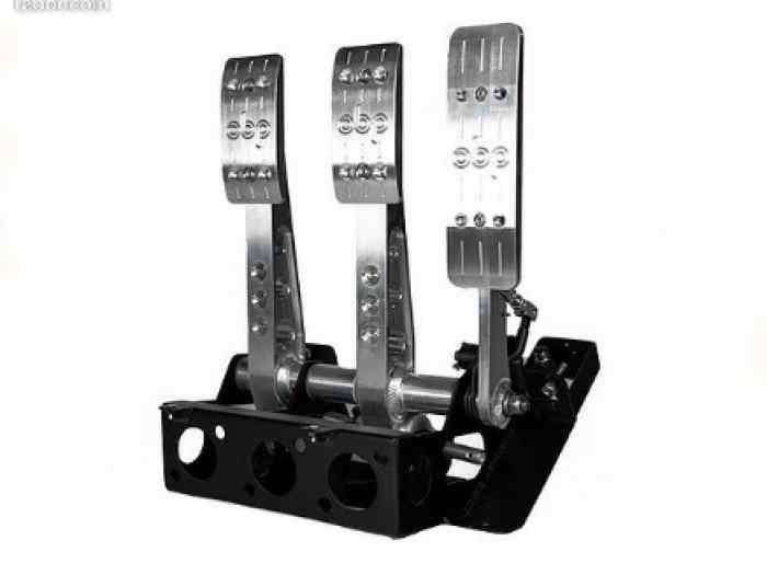 Pedalbox OBP NEUF Track-Pro V2 3 pédales fixation plancher 0