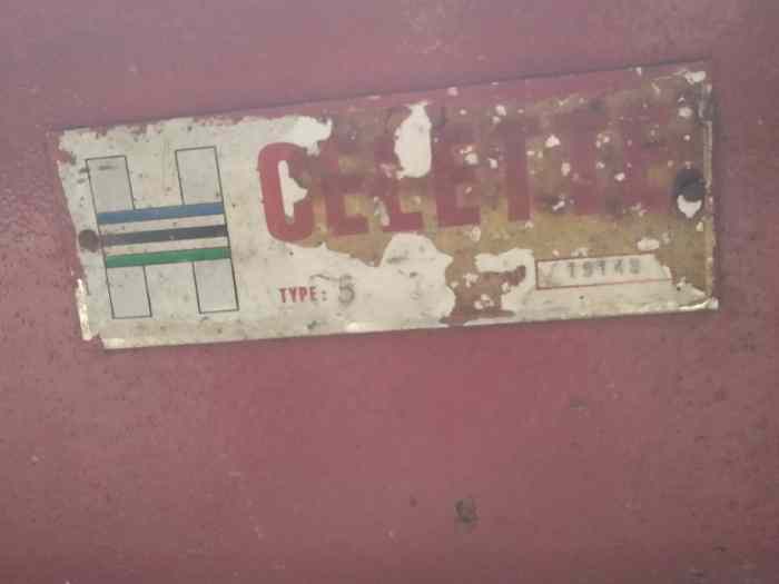 Marbre CELETTE complet (traverses, pinces, dozer) 1