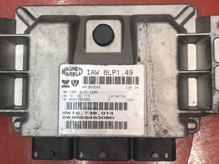 Boitier moteur debloqué et reprog pour 206 s16 c4 et 307 407 3