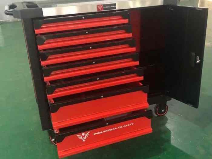 Servante/établi d’atelier WIDMANN XXL édition limitée avec clé dynamométrique incluse 5