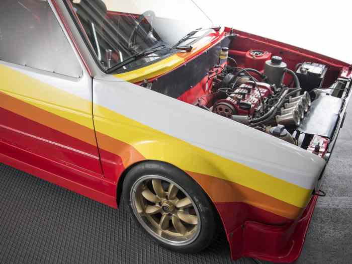 VW Golf Mk1 KAMEI ABF 235 hp. Car is RACE ready. 4