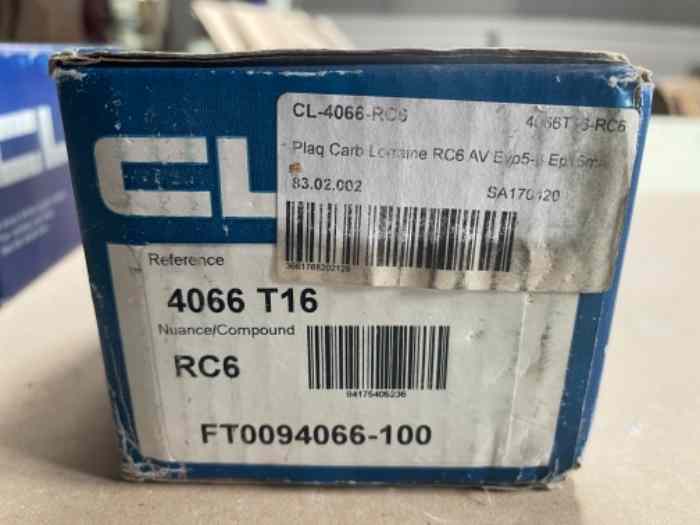 C2 R2 Max plaquettes carbone lorraine ( RÉSERVÉ ) 1