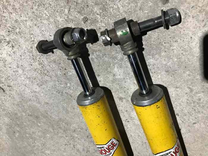 Amortisseurs bilstein combinés filetés et rotulés viarouge 106 / saxo 5