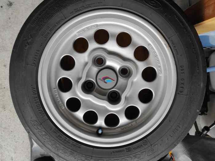 jantes PTS 7X13. 205 GTI rallye 3
