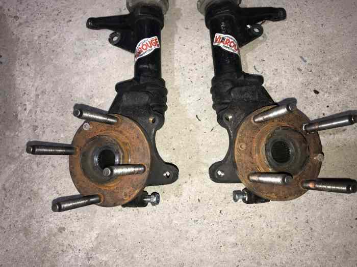 Amortisseurs bilstein combinés filetés et rotulés viarouge 106 / saxo 2