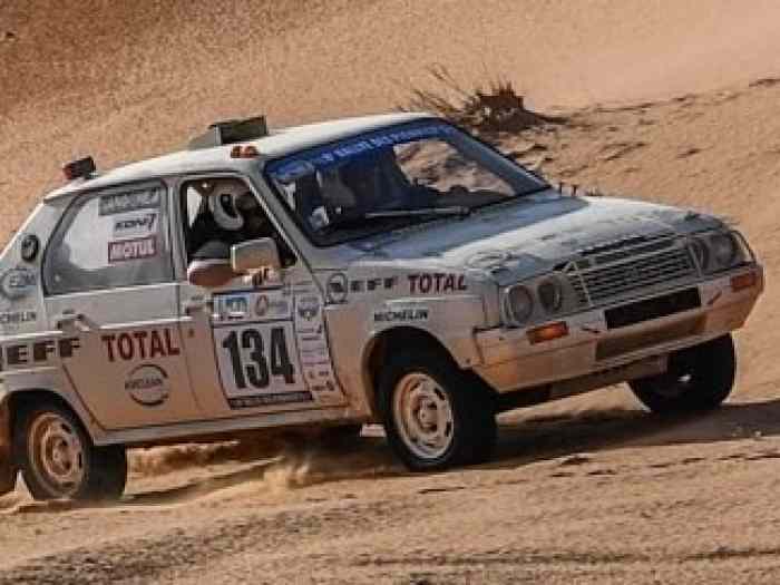 Citroen Visa rallye raid NEFF TOTAL replica 0