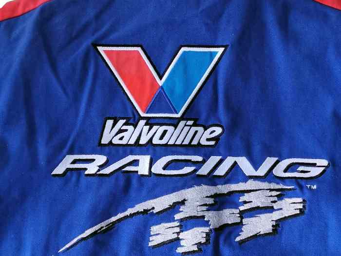 VESTE OFFICIELLE BRODEE NASCAR VALVOLINE RACING NEUVE 3