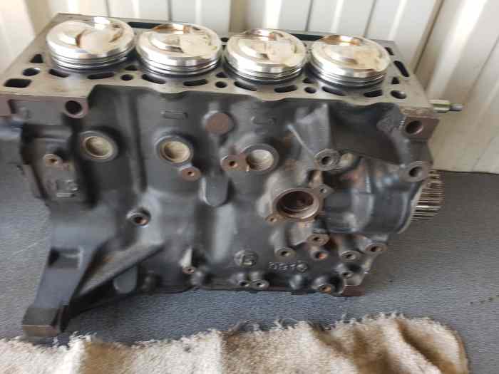 Piston forgé + bloc moteur