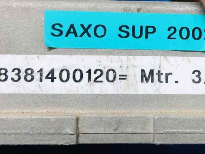 Calculateur MAR 500 saxo S1600