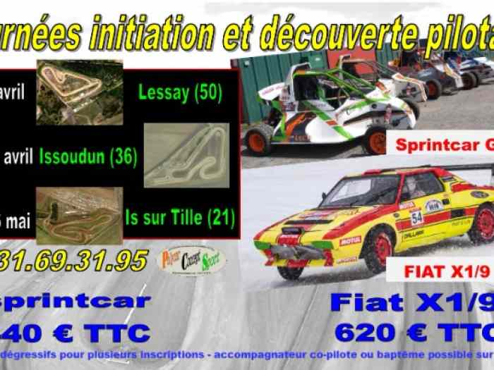 Location Sprintcar et Fiat X19 0