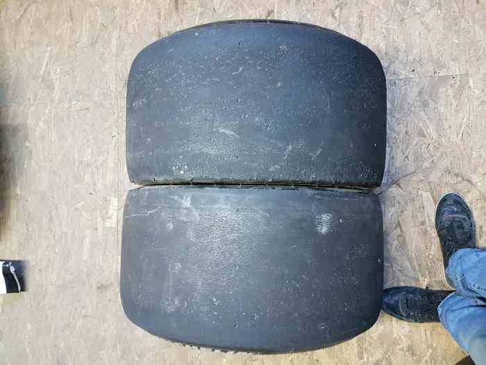 2 pneus slick Michelin AR porsche 4
