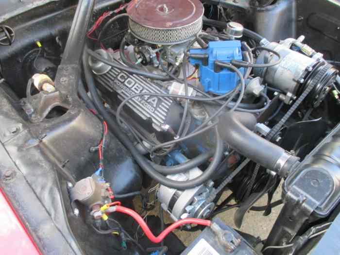 FORD MUSTANG 289 V8 code A 3