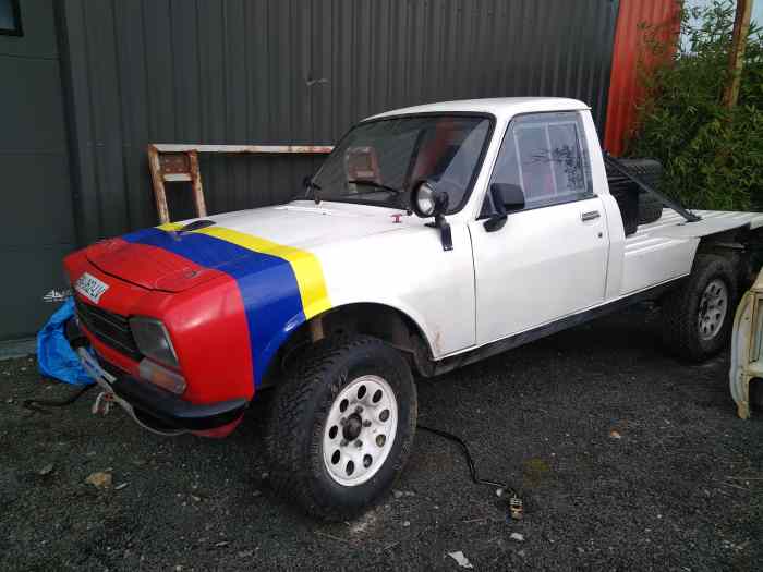 504 Pick up Rallye Raid Historique 1