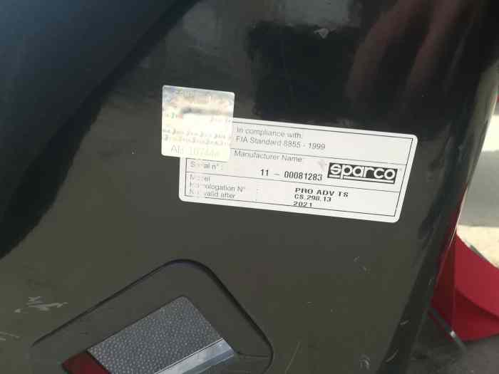 Baquet Sparco Pro ADV 2
