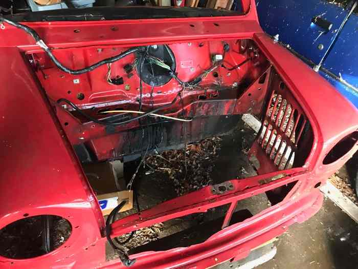 caisse MK5 Austin Mini classique 1984 1