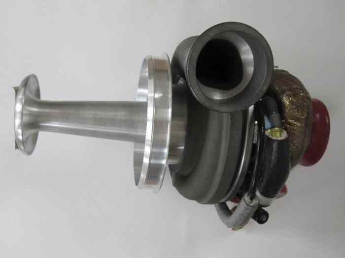 Garrett Racing turbocharger with restr...